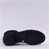 Paul Green Block Heel Ankle Boot - Black Suede